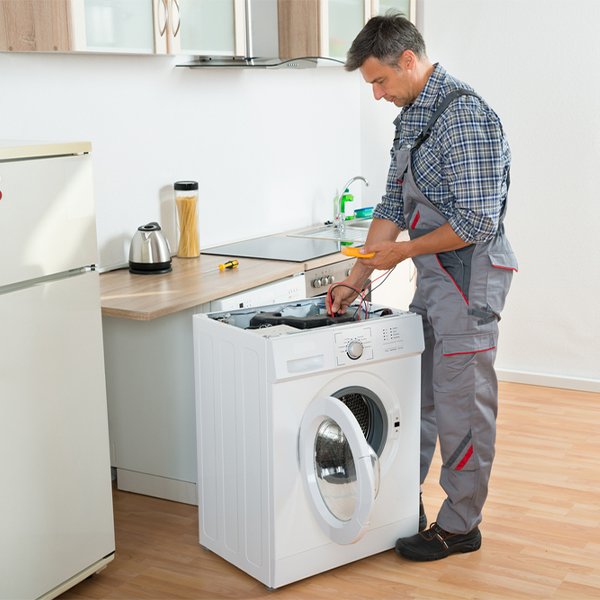 can you walk me through the steps of troubleshooting my washer issue in Blende